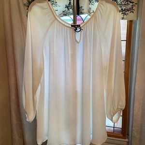 Sami & Jo Ivory Dressy Top